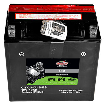 Interstate Battery CITX16CL-B-BS | GarageAndFab.com 