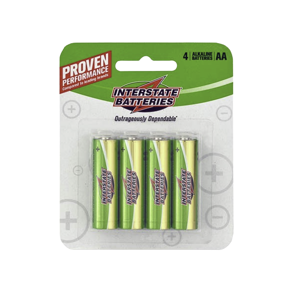 Interstate Battery DRY0030 AA Front | GarageAndFab.com  600x600