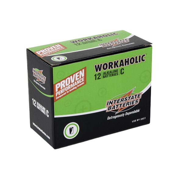 Interstate Battery DRY0080 C Front | GarageAndFab.com  600x600