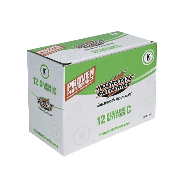 Interstate Battery DRY0192 C Front | GarageAndFab.com  600x600