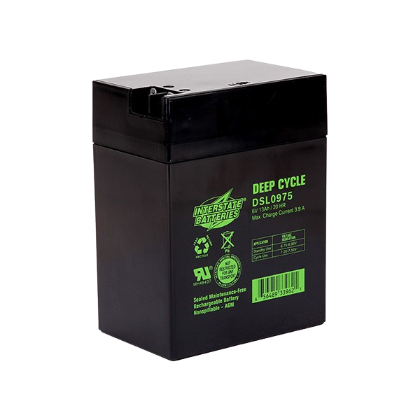 Interstate Battery DSL0975 Front | GarageAndFab.com 