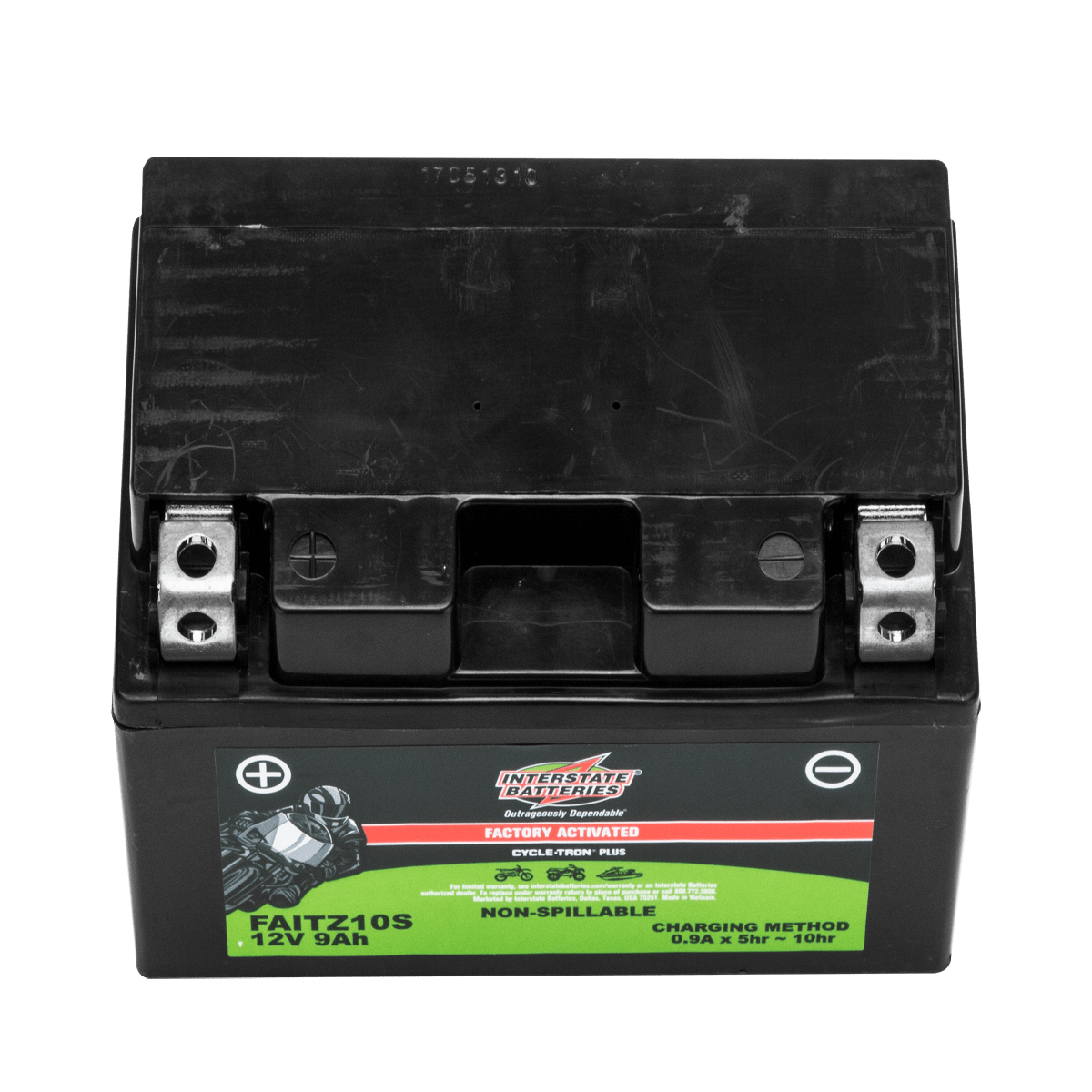 Interstate Battery FAITZ10S | GarageAndFab.com 