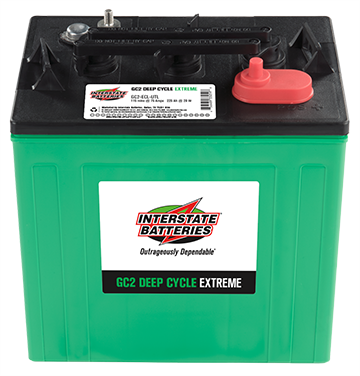 Interstate Battery GC2-ECL-UTL | GarageAndFab.com 