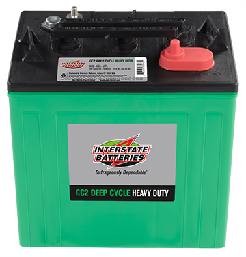 Interstate Battery GC2-HCL-UTL | GarageAndFab.com 