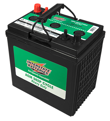 Interstate Battery GC2-HD-AGM | GarageAndFab.com 