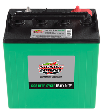 Interstate Battery GC8-HCL-UTL | GarageAndFab.com 