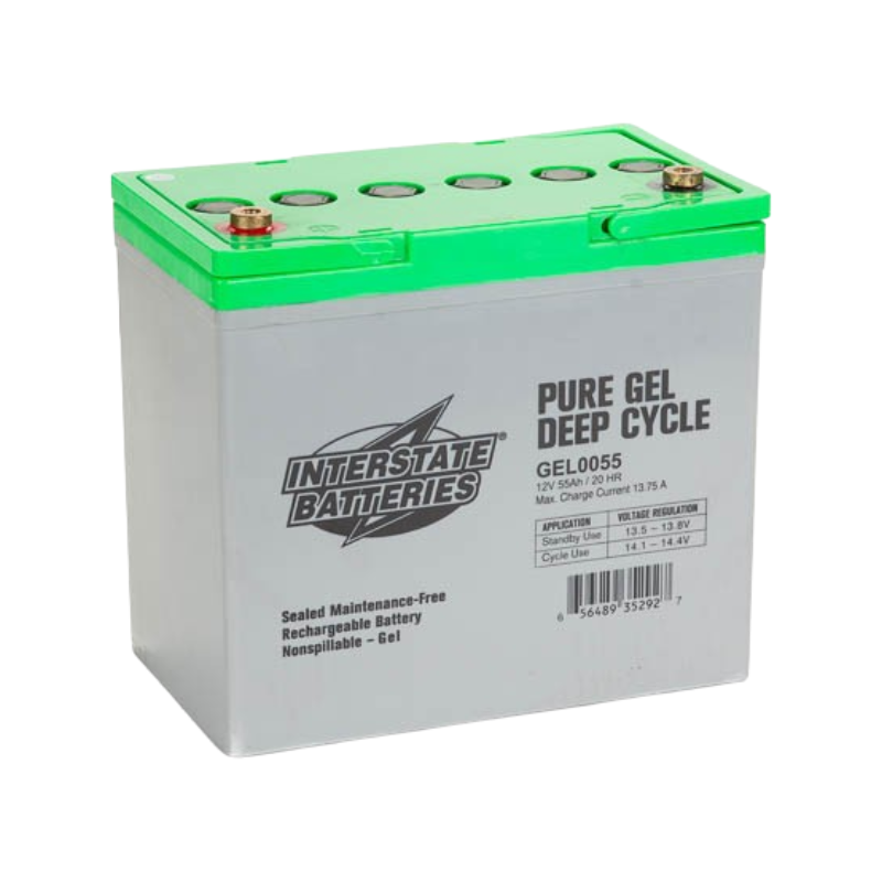 Interstate Battery GEL0055 | GarageAndFab.com 