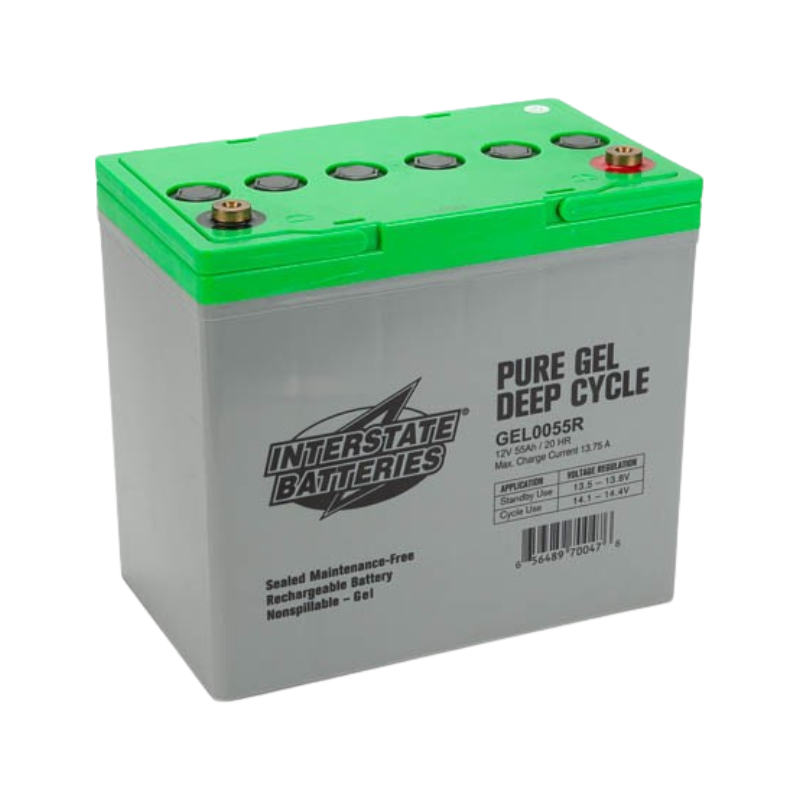 Interstate Battery GEL0055R | GarageAndFab.com 