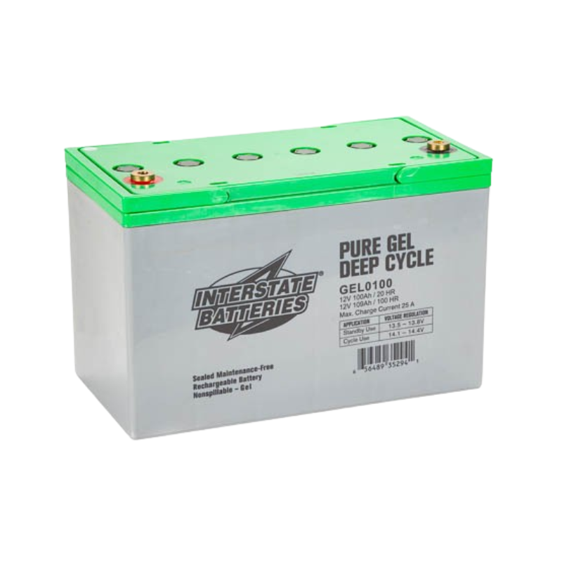 Interstate Battery GEL0100 | GarageAndFab.com 