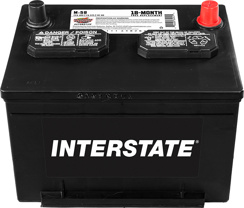 Interstate Battery M-58 | GarageAndFab.com 