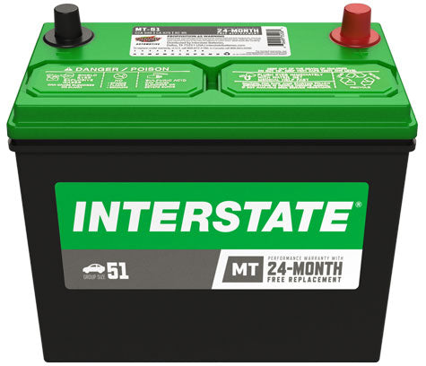 Interstate Battery MT-51 | GarageAndFab.com 