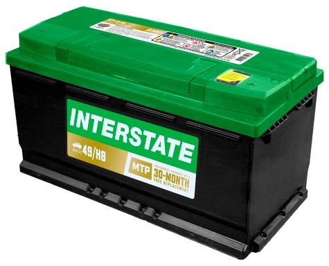 Interstate Battery MTP-49/H8 | GarageAndFab.com 