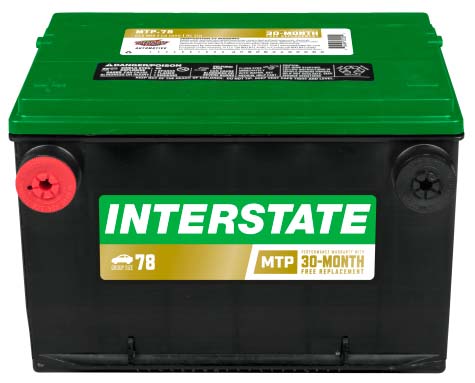 Interstate Battery MTP-78 | GarageAndFab.com 