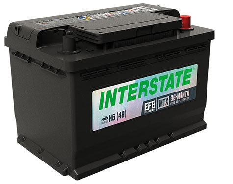 Interstate Battery MTX-48/H6-EFB | GarageAndFab.com 