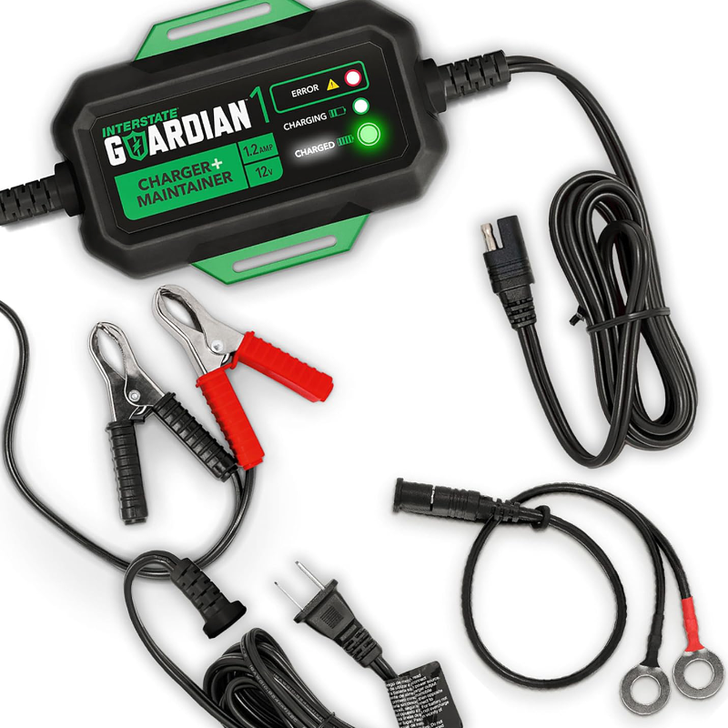 Interstate Guardain 1.2 CHGIB12 Battery Charger | GarageAndFab.com | Munro Industries