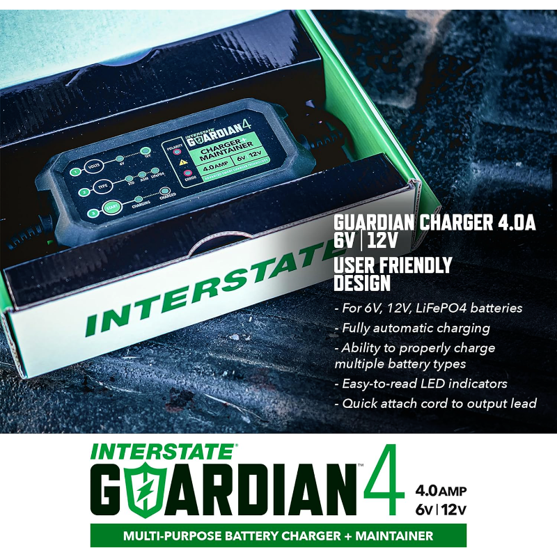 Interstate Guardain 4.0 CHGIB40 Battery Charger_7 | GarageAndFab.com | Munro Industries