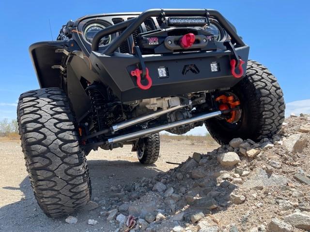 APEX KIT120 - Jeep JL-JT Steering Kit - D44F - BLK Aluminum | GarageAndFab.com