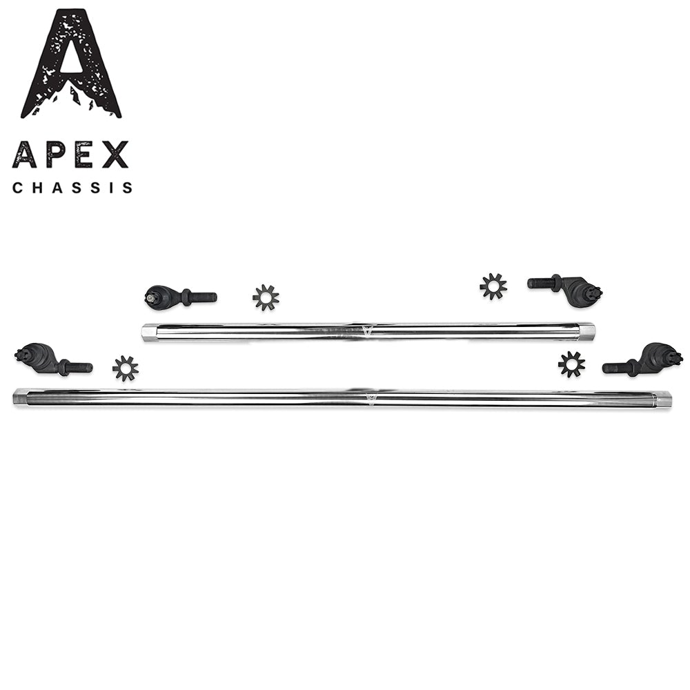 APEX KIT155NF - Jeep JK 1Ton Steering Kit - POL Aluminum | GarageAndFab.com