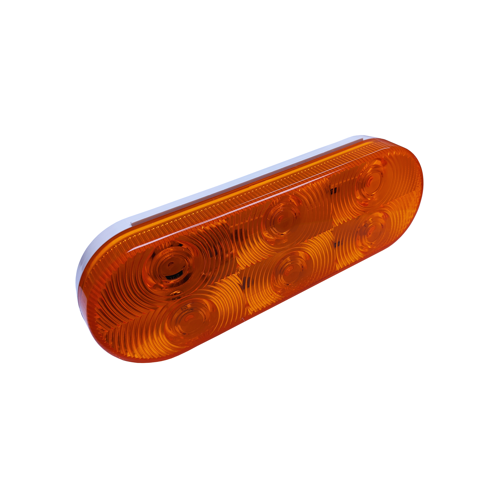 Uni-Bond LIGLED2238H-6A Heated LED 6" Oval Signal Lamp - Amber | GarageAndFab.com