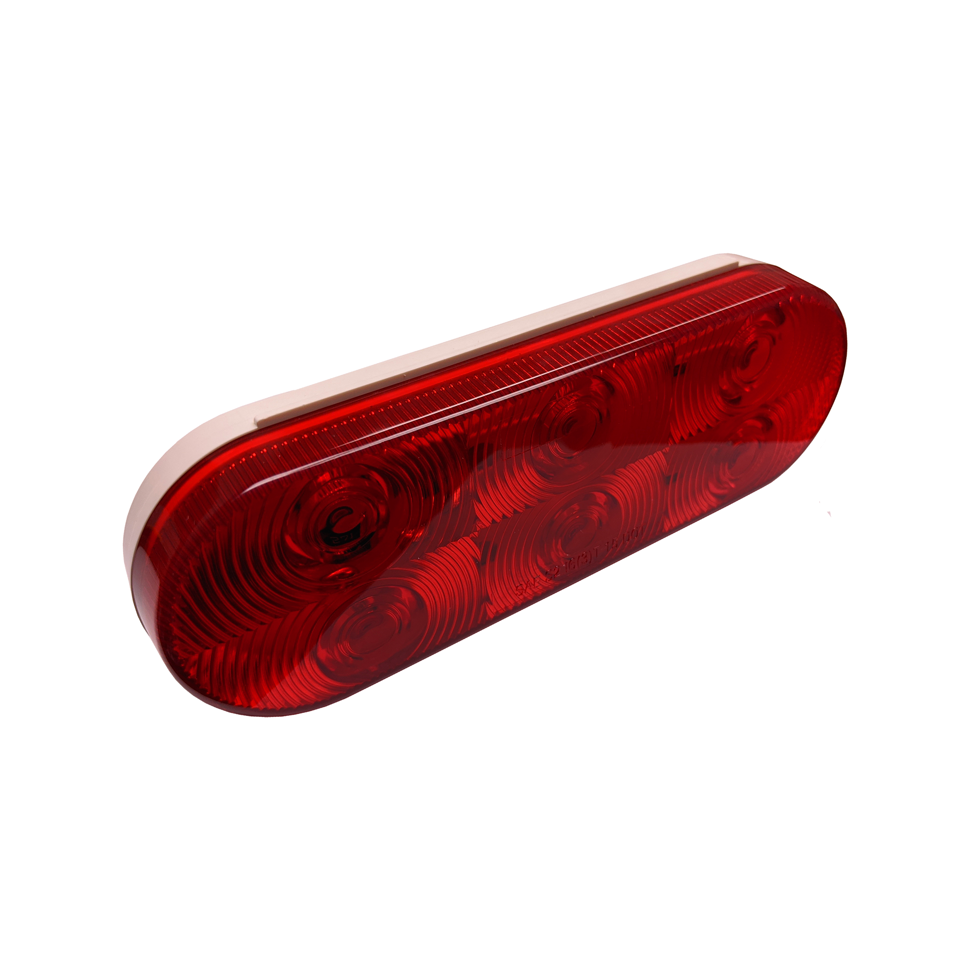 Uni-Bond LIGLED2238H-6R Heated LED 6" Oval Signal Lamp - Red | GarageAndFab.com