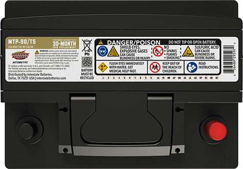 Interstate Battery MTP-90/T5 | GarageAndFab.com 