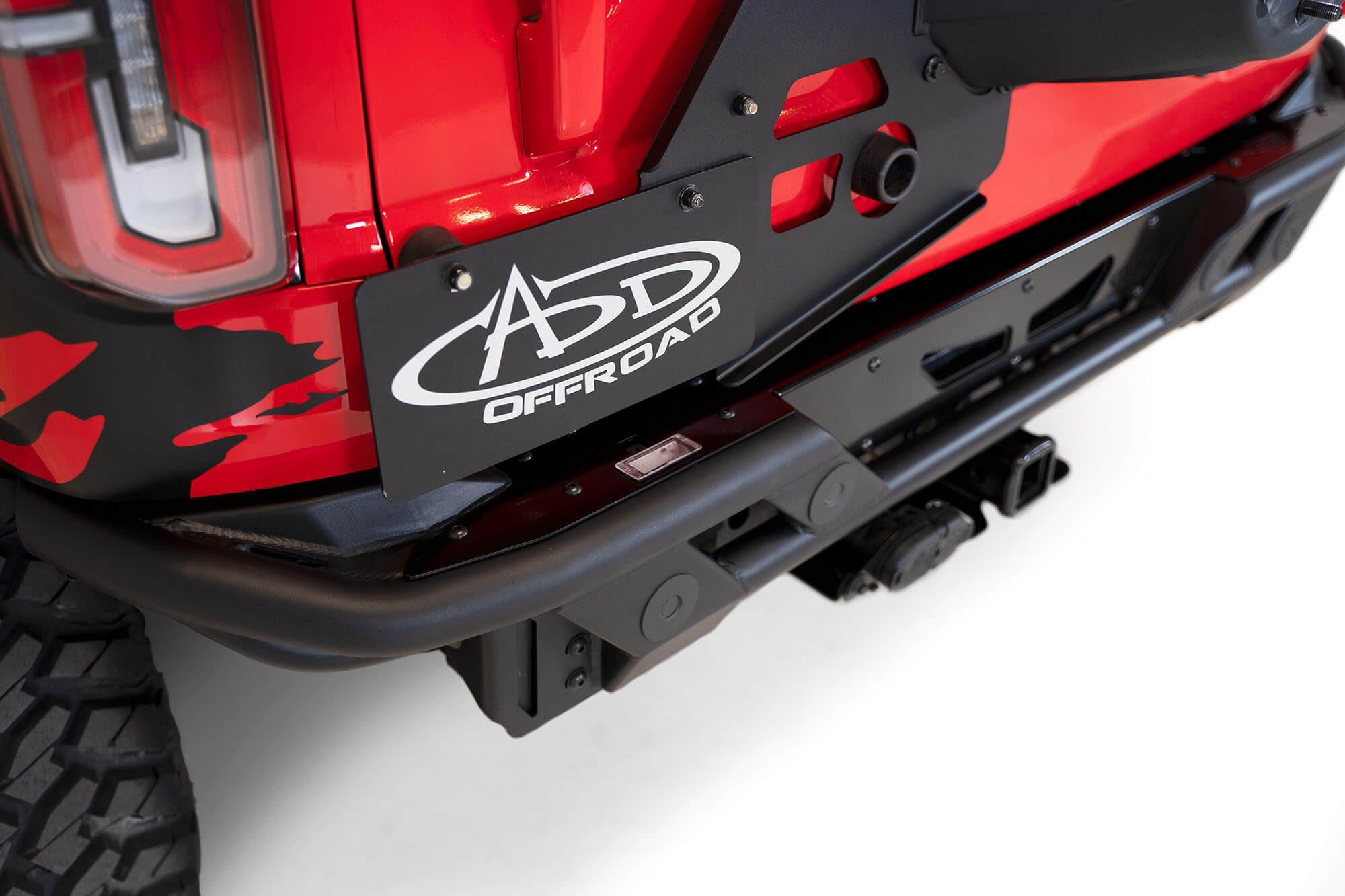 ADD Offroad 2021-2023 Ford Bronco Pro Bolt-On Rear Bumper R23857Na0103 | GarageAndFab.com
