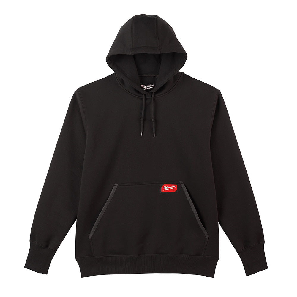 Milwaukee Electric Hd Pullover Hoodie - Black 2X - MLW-350B-2X | GarageAndFab.com