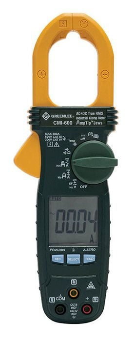 Greenlee Clampmeter, Ac/Dc (Cmi-600) - GRE-CMI-600 | GarageAndFab.com