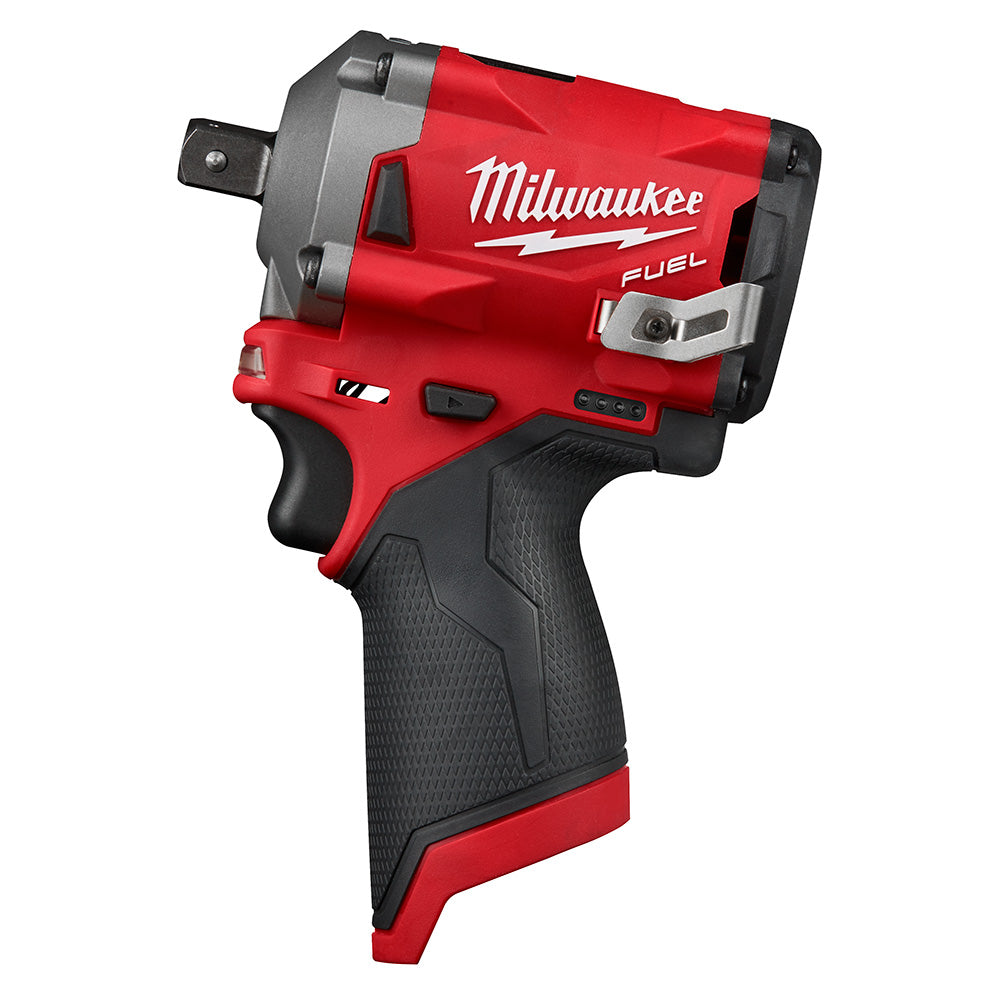 Milwaukee Electric M12 Fuel 1/2 Stb Impact Pin Bt - 2555P-20 - MLW-2555P-20 | GarageAndFab.com