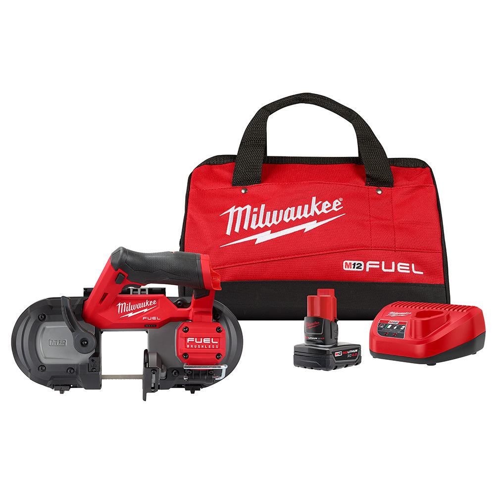 Milwaukee Electric M12 Fuel Band Saw Kit - MLW-2529-21XC | GarageAndFab.com