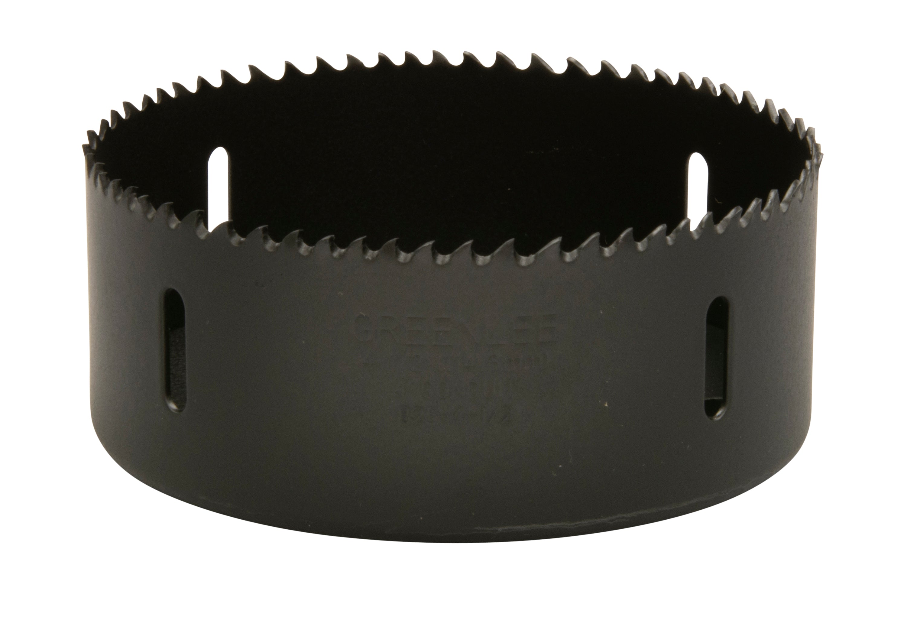 Greenlee Holesaw,Variable Pitch (4-1/2) - GRE-825-4-1/2 | GarageAndFab.com