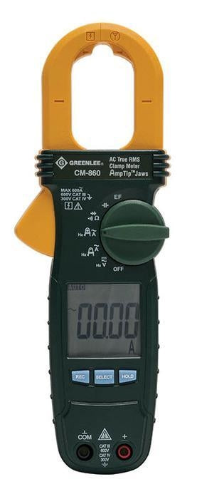 Greenlee Clampmeter,Ac-Calib (Cm-860-C) - GRE-CM-860-C | GarageAndFab.com