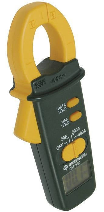 Greenlee Clampmeter,400A Ac (Cm-330) - GRE-CM-330 | GarageAndFab.com