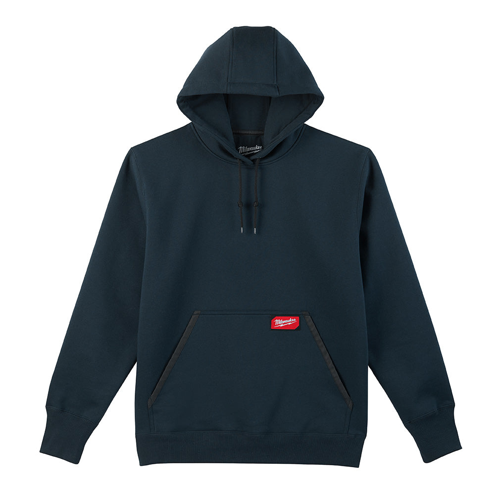 Milwaukee Electric Hd Pullover Hoodie - Blue 2X - MLW-350BL-2X | GarageAndFab.com