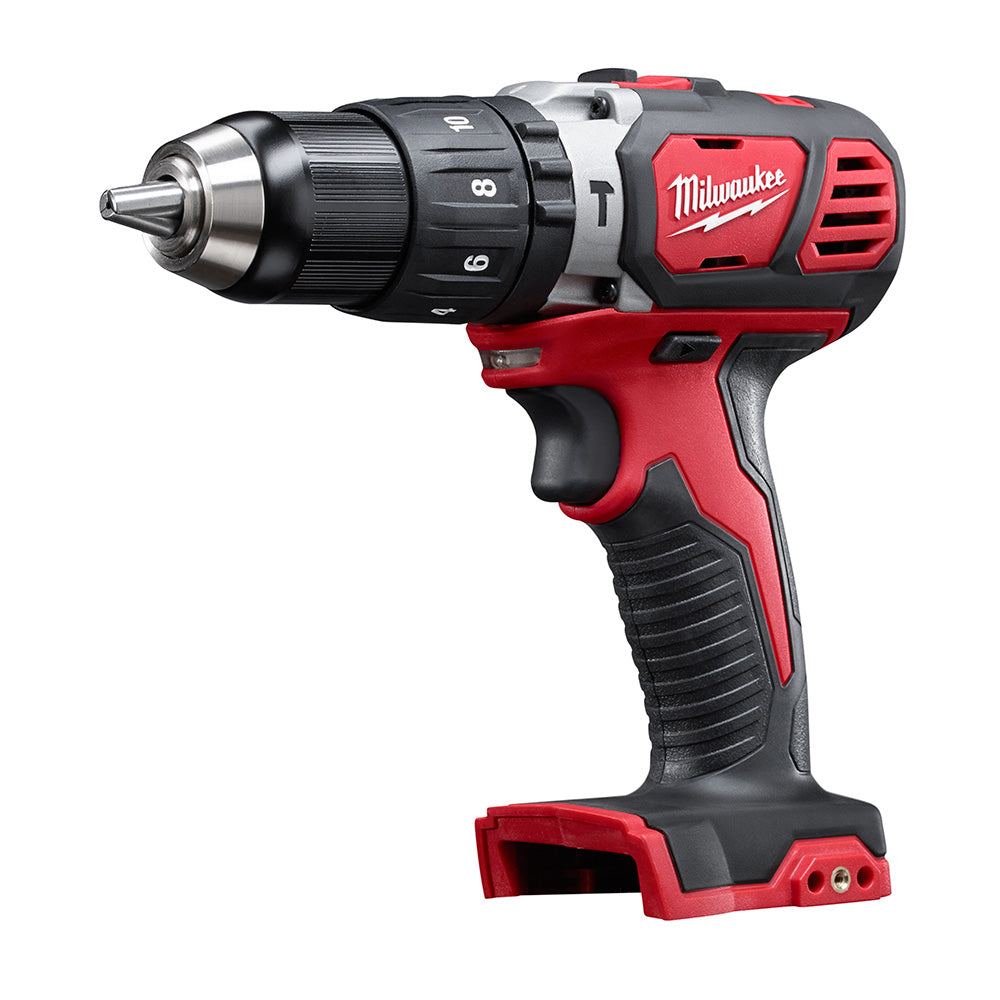 Milwaukee Electric M18 1/2" Hammer Drill - 2607-20 - MLW-2607-20 | GarageAndFab.com