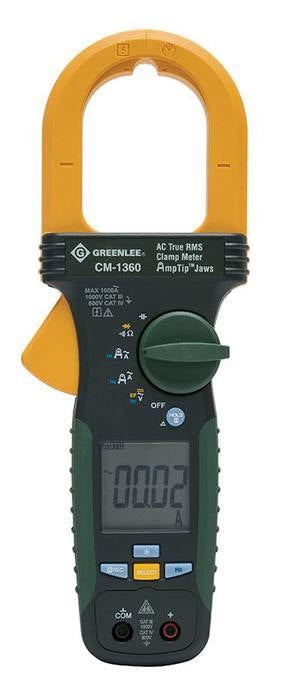 Greenlee Clampmeter, Ac (Cm-1360) (Popen) - GRE-CM-1360 | GarageAndFab.com