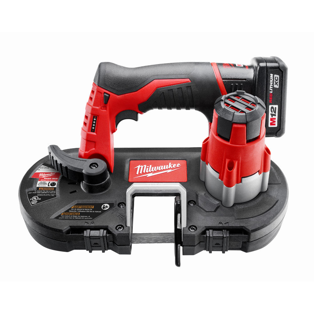 Milwaukee Electric M12 Band Saw Kit - MLW-2429-21XC | GarageAndFab.com