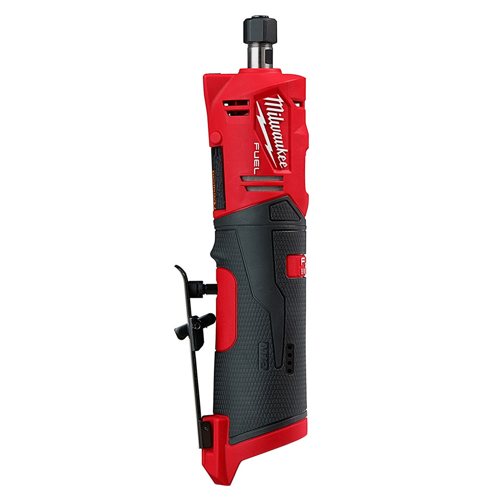 Milwaukee Electric M12 Fuel 1/4" St Die Grinder Bt - MLW-2486-20 | GarageAndFab.com