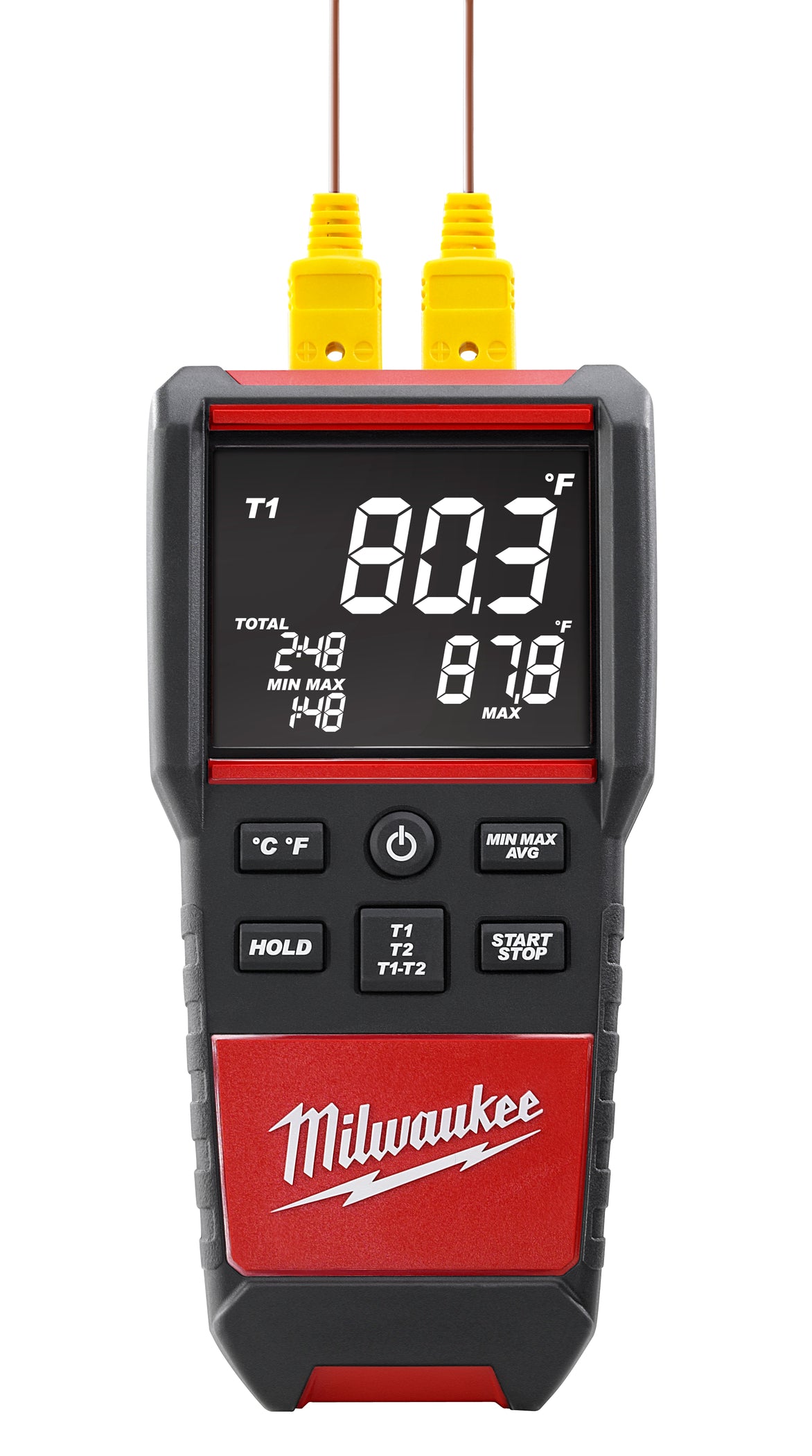 Milwaukee Electric Contact Temperature Meter - MLW-2270-20 | GarageAndFab.com