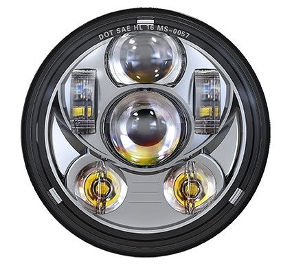Speed Demon 10-20208 5.75" DOT Compliant Motorcycle LED Headlight | GarageAndFab.com